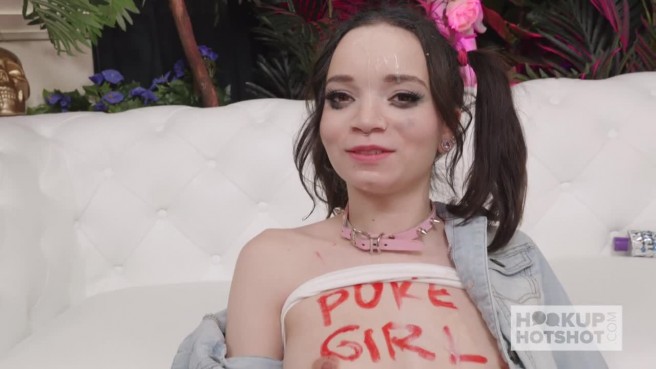 Порно достижение худой крошки